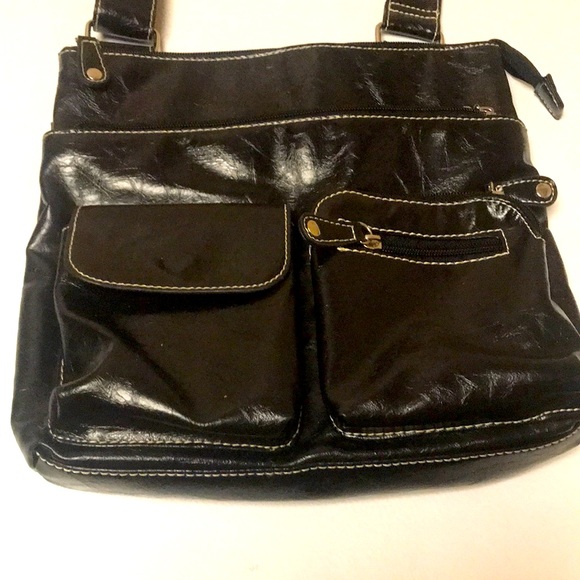 D-fusion Handbags - Ladies D-Fusion Black Crossbody Purse